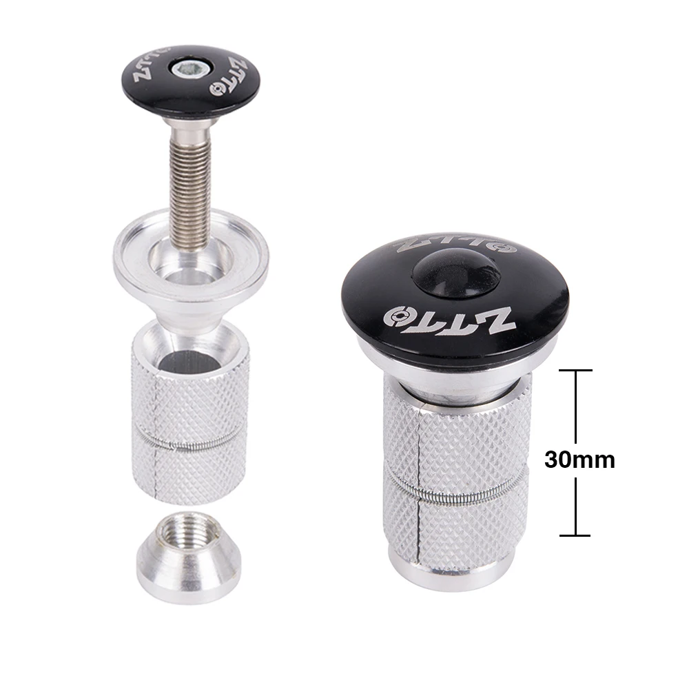 Fouriers Headset Expander Plug Top Cap For 1 1/8 Steerer Carbon Fork ID 22-25mm